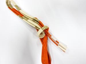 未使用品　正絹　手組帯締め